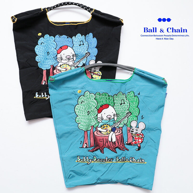 Ball & Chain Tote Bag BOBBY DAZZLER B.Rabbit Guitar (M)