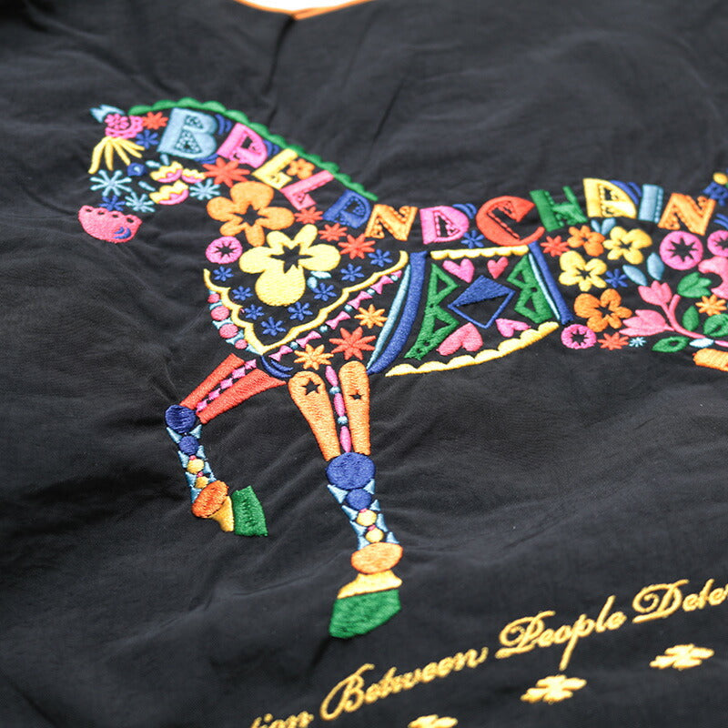 Ball & Chain Tote Bag FLOWER HORSE (L)