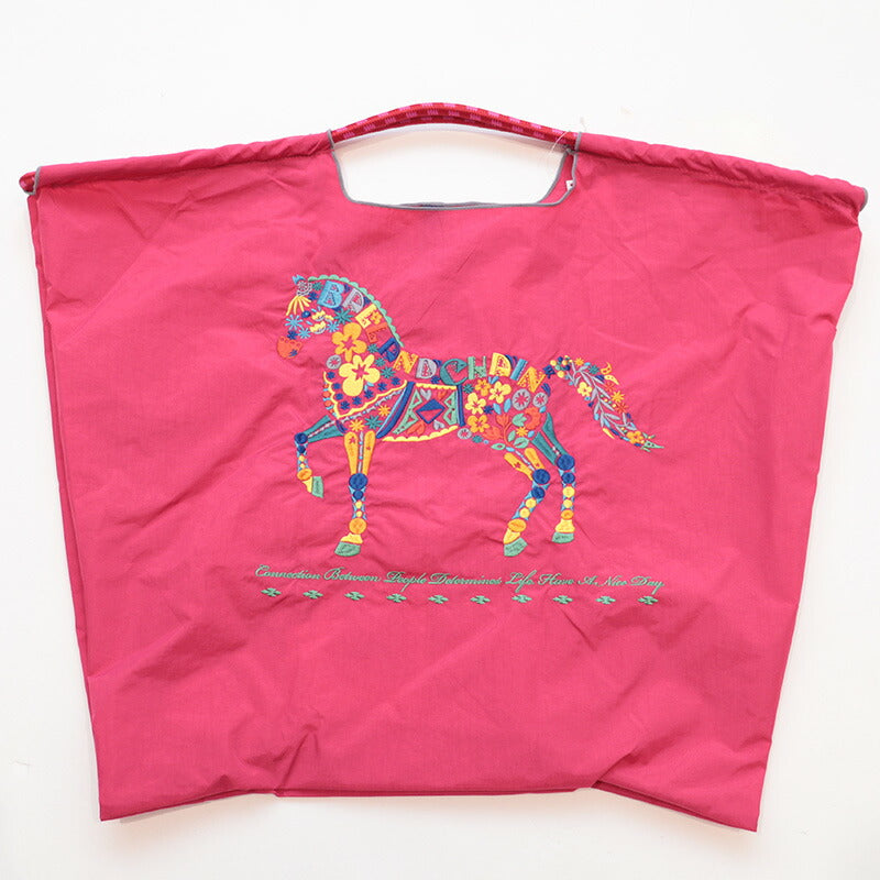 Ball & Chain Tote Bag FLOWER HORSE (L)