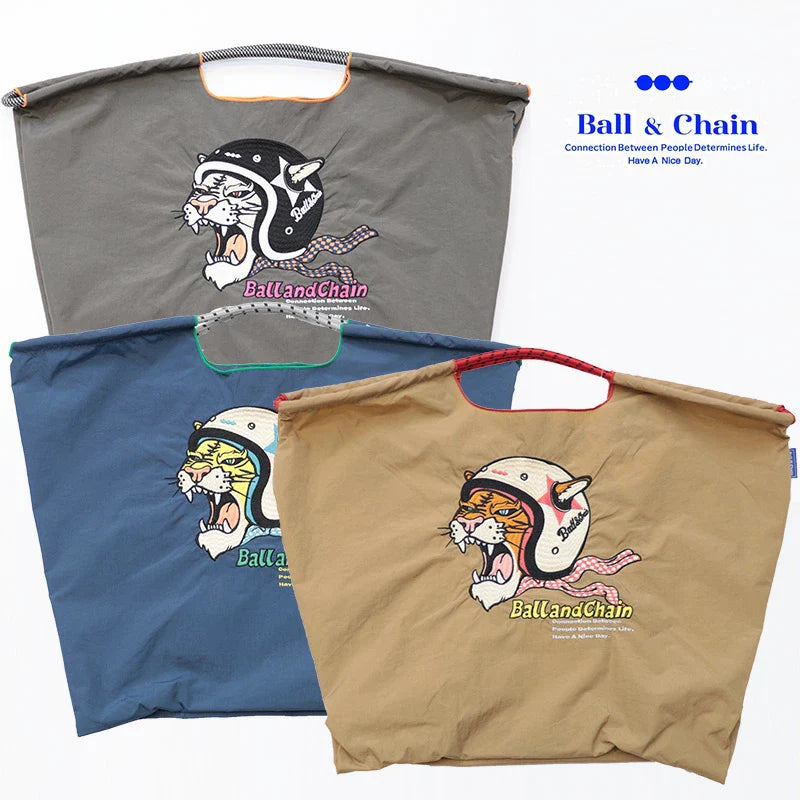 Ball & Chain Tote Bag H.TIGER (L)