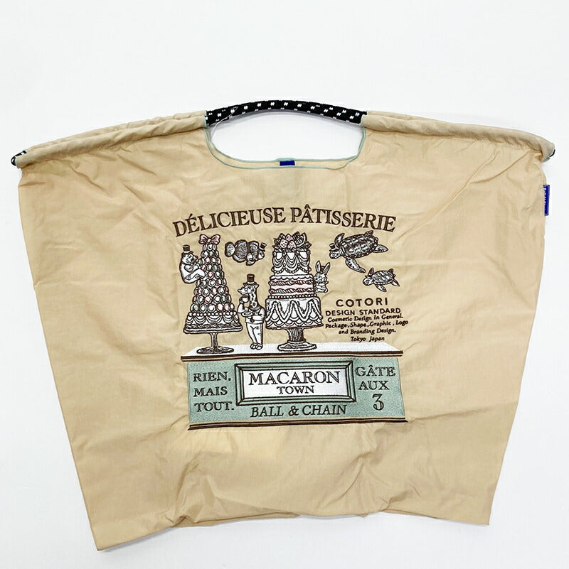Ball & Chain Tote Bag MACARON TOWN (L)