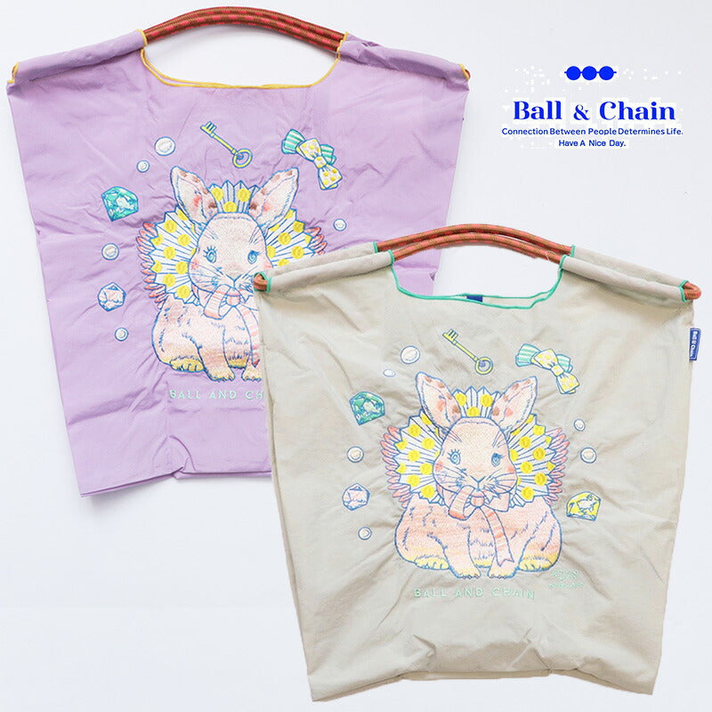 Ball & Chain Tote Bag D.M.RABBIT (M)