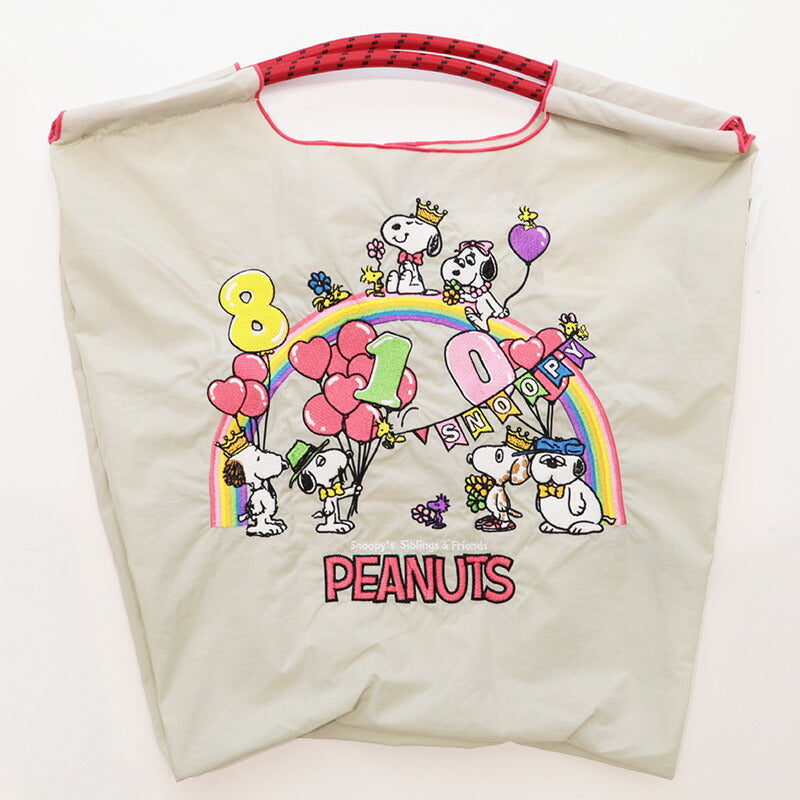 Ball & Chain Tote Bag SNOOPY P.0810 Birthday (M)