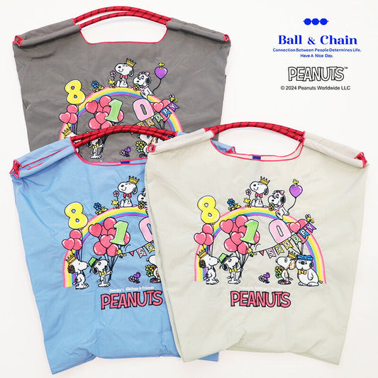 Ball & Chain Tote Bag SNOOPY P.0810 Birthday (M)