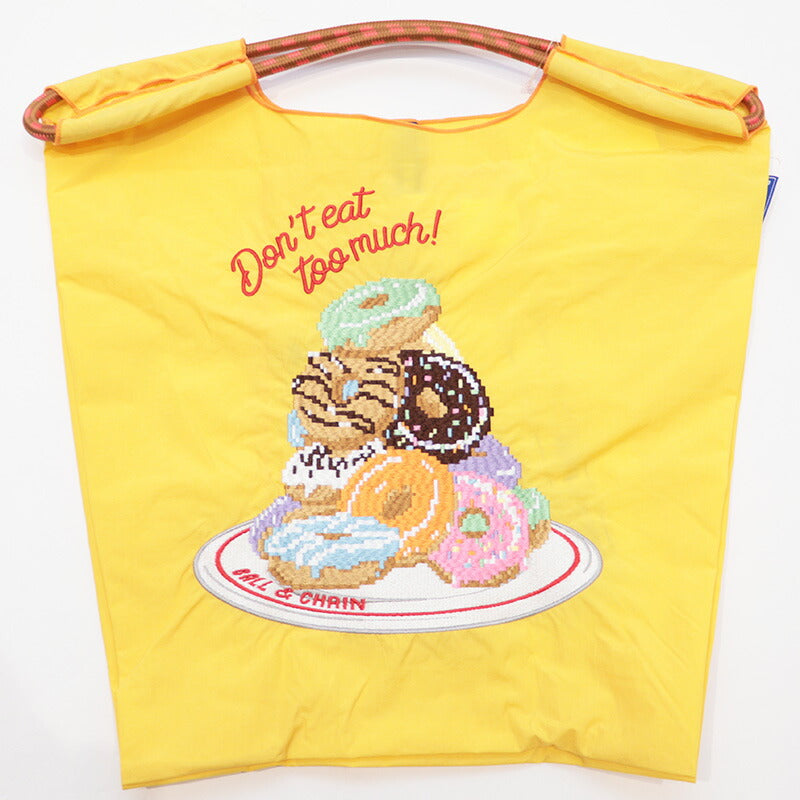 Ball & Chain Tote Bag Pixel Donuts (M)