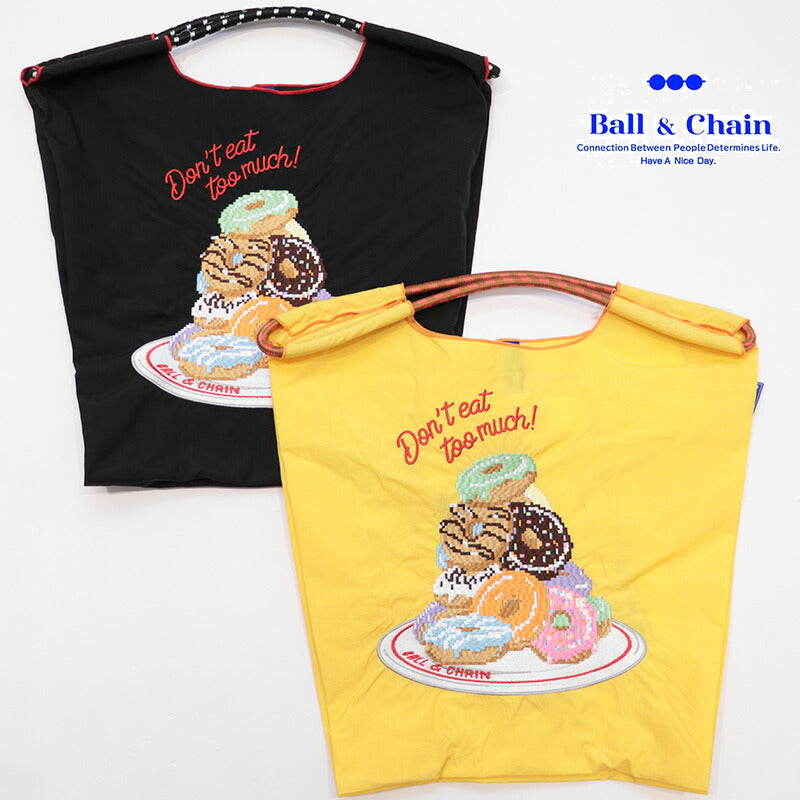 Ball & Chain Tote Bag Pixel Donuts (M)