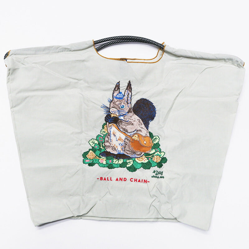 Ball & Chain Tote Bag D.SQUIRREL (L)