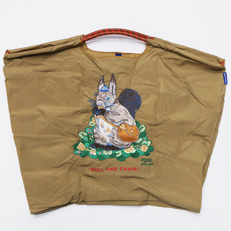 Ball & Chain Tote Bag D.SQUIRREL (L)