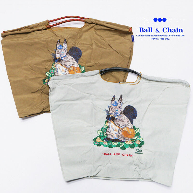 Ball & Chain Tote Bag D.SQUIRREL (L)