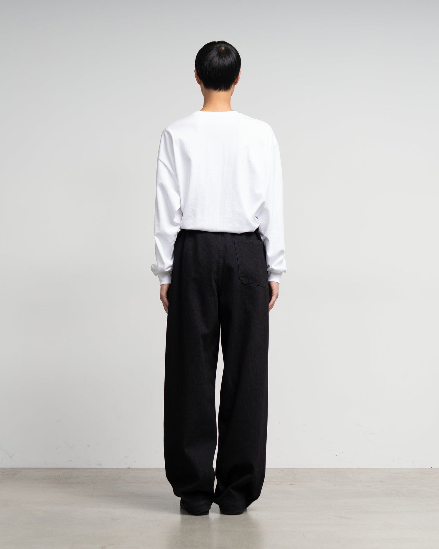 Graphpaper Selvage Denim Belted Pants - RIGID