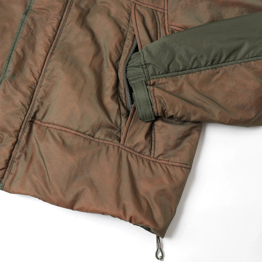 beautiful people nylonrip dyedpatting monsterparka blouson