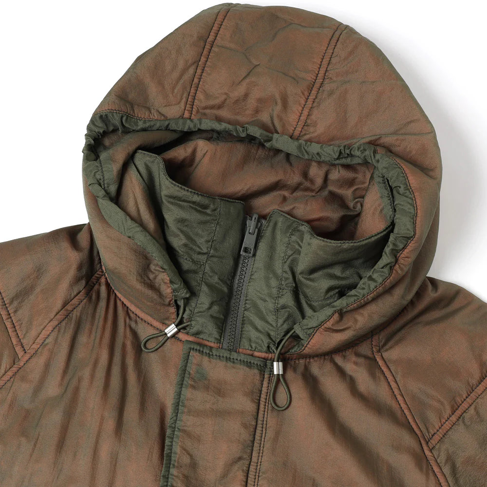 beautiful people nylonrip dyedpatting monsterparka blouson