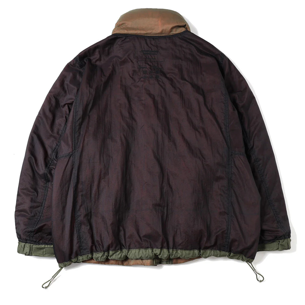 beautiful people nylonrip dyedpatting monsterparka blouson