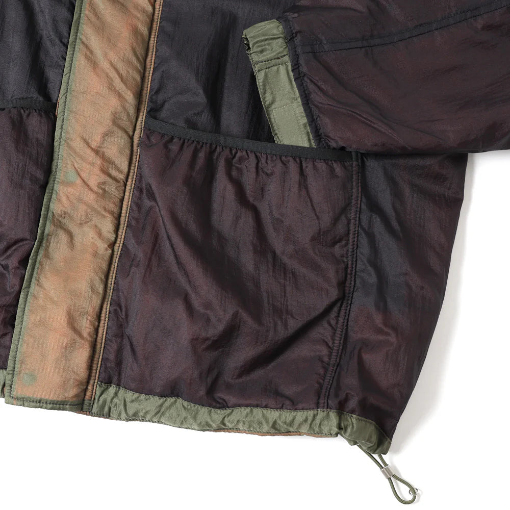 beautiful people nylonrip dyedpatting monsterparka blouson