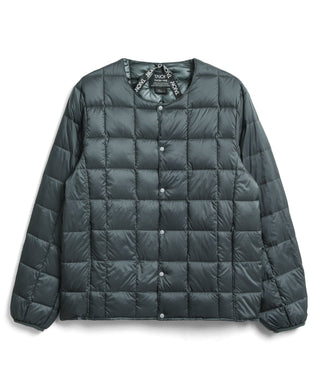 TAION Crew Neck Button Down Jacket