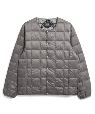 TAION Crew Neck Button Down Jacket