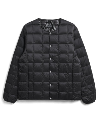 TAION Crew Neck Button Down Jacket