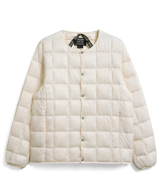 TAION Crew Neck Button Down Jacket