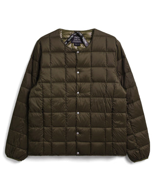 TAION Crew Neck Button Down Jacket