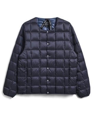TAION Crew Neck Button Down Jacket