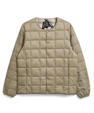 TAION Crew Neck Button Down Jacket