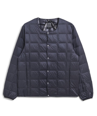 TAION Crew Neck Button Down Jacket