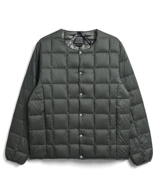 TAION Crew Neck Button Down Jacket