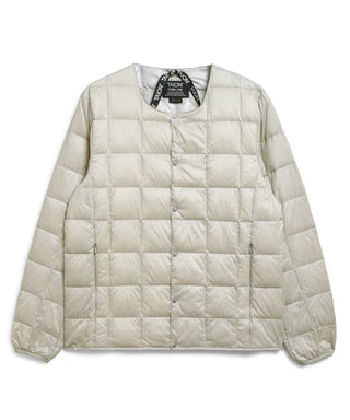 TAION Crew Neck Button Down Jacket
