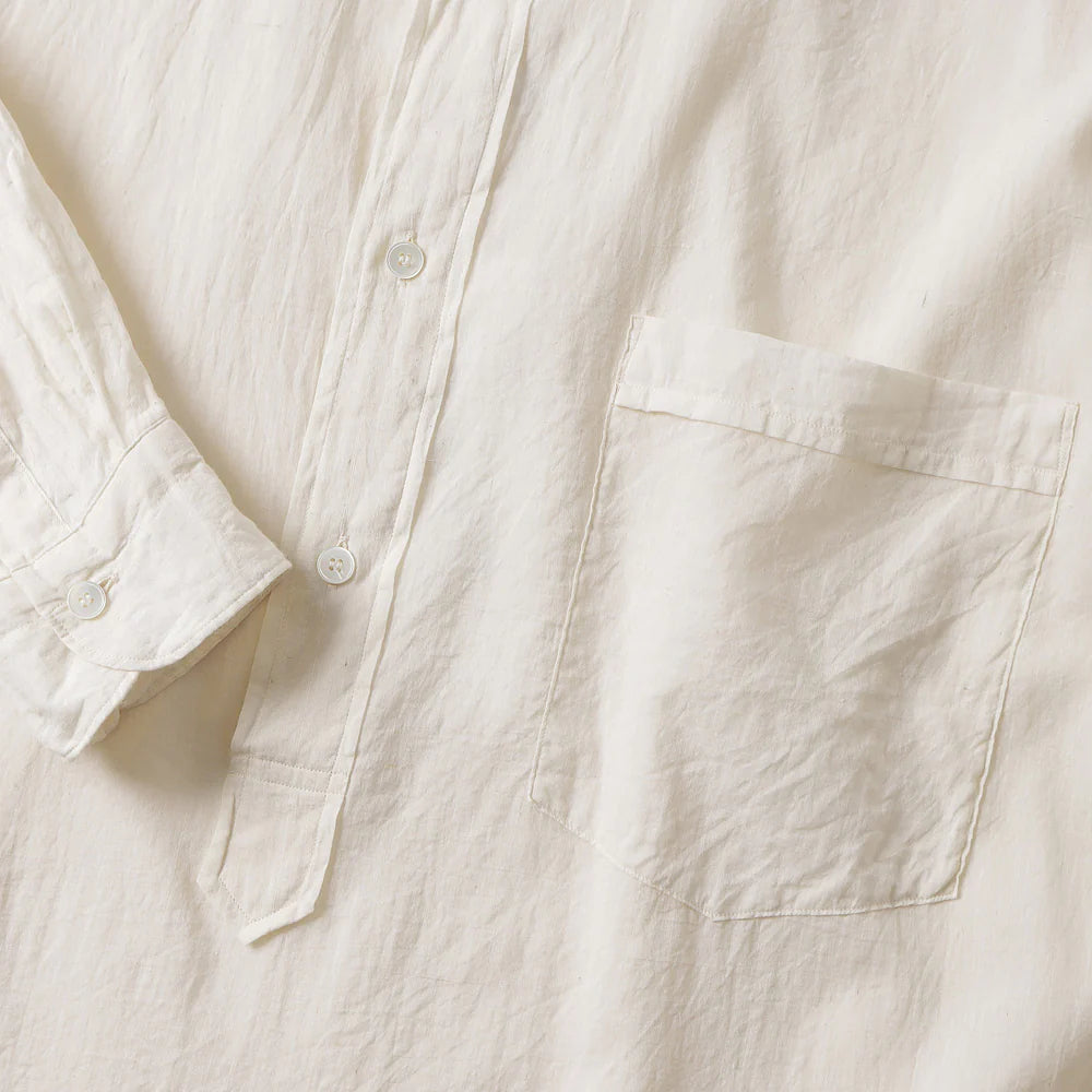 COMOLI Muslin Pullover Shirt