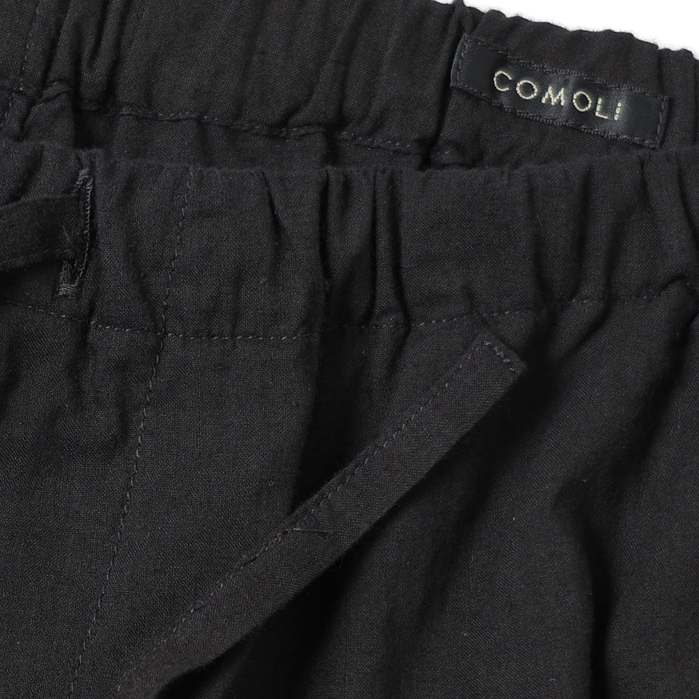 COMOLI KHADI Cotton Drawstring Pants