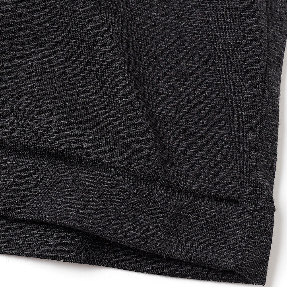 COMOLI Wool Mesh Short Sleeve T-shirt