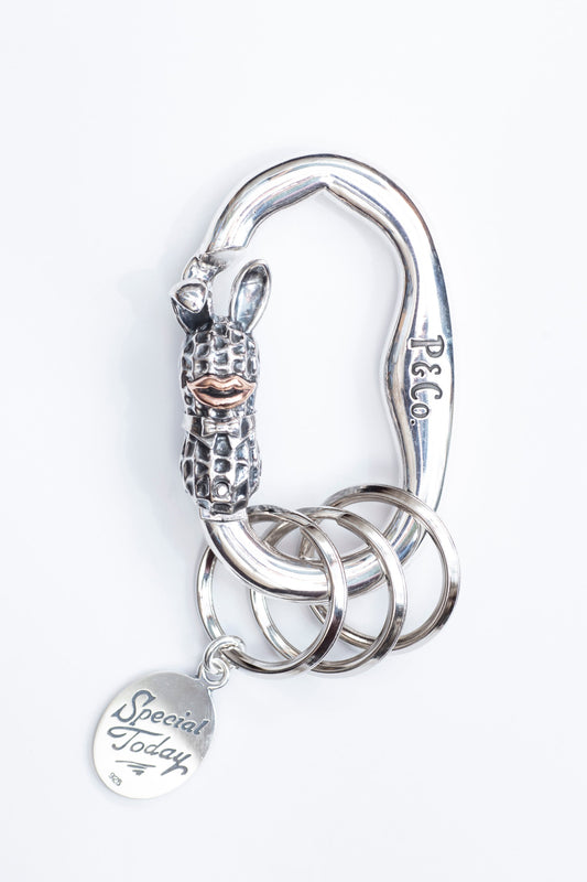 Peanuts&Co. CARABINER BUNNY PEANUTS silver x k10PG