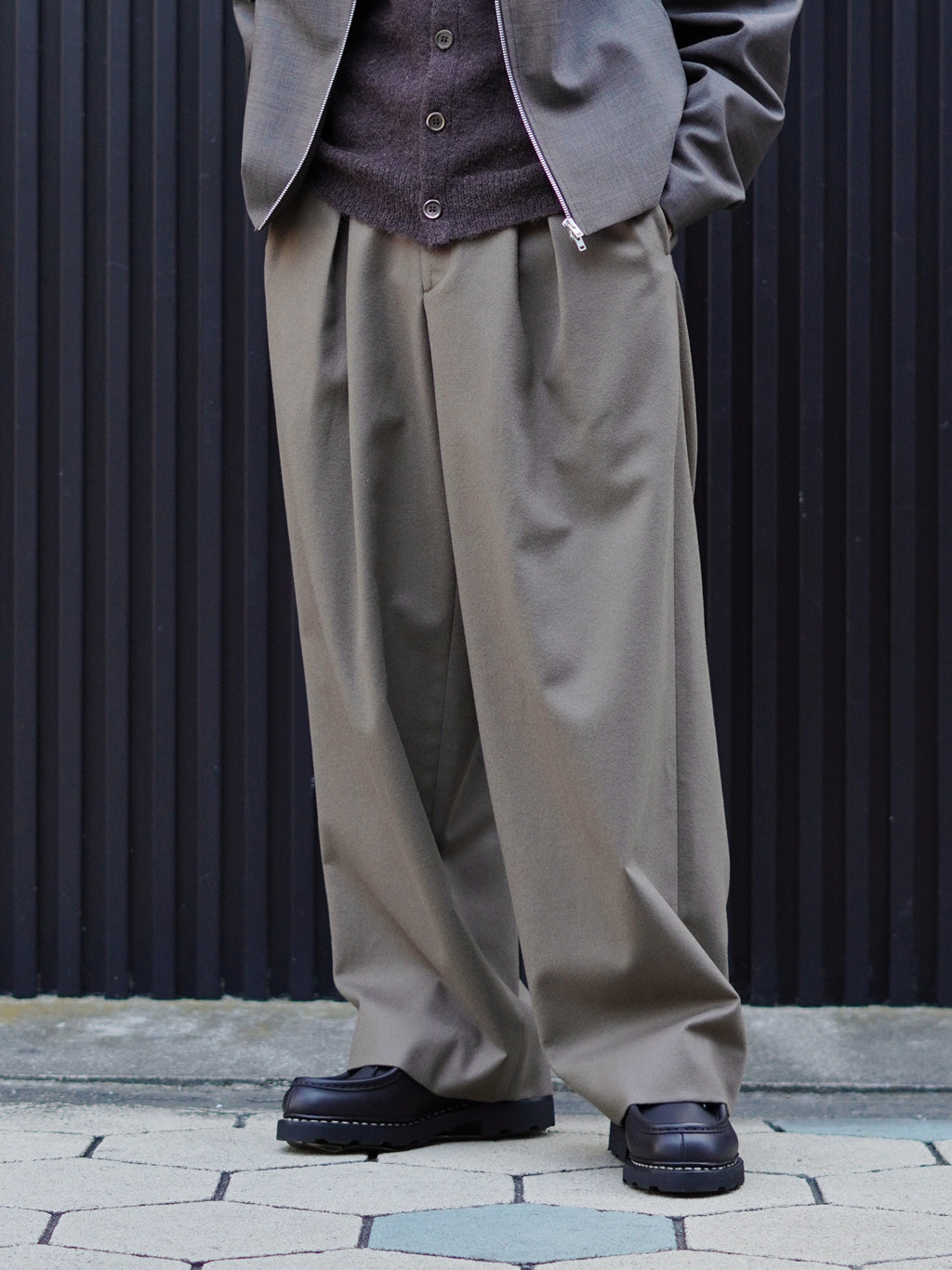 ssstein EASY WIDE TROUSERS