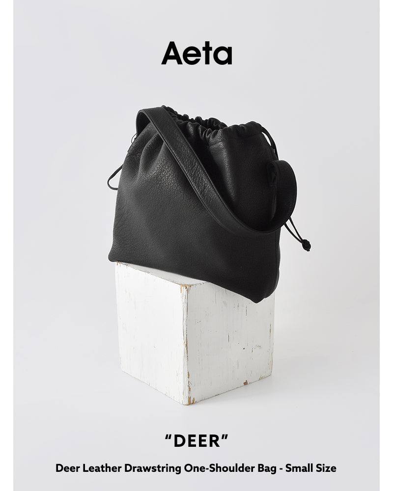 Aeta DA117 DRAW STRING ONE SHOULDER S DEER COLLECTION
