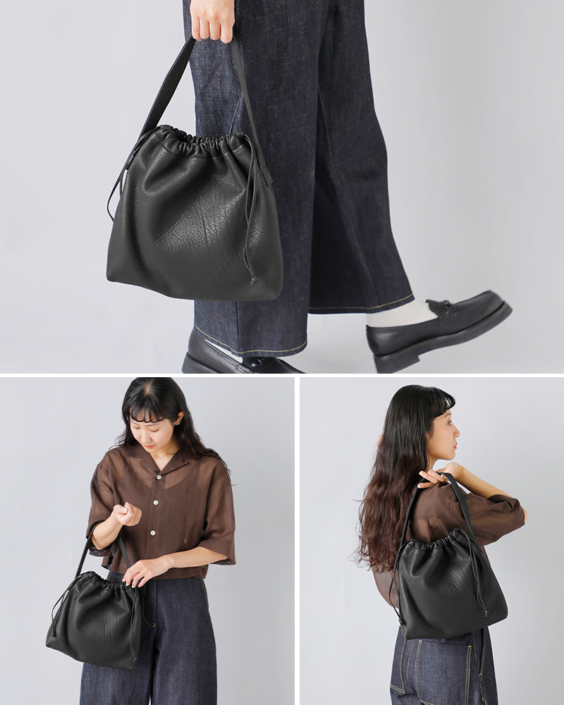 Aeta DA117 DRAW STRING ONE SHOULDER S DEER COLLECTION