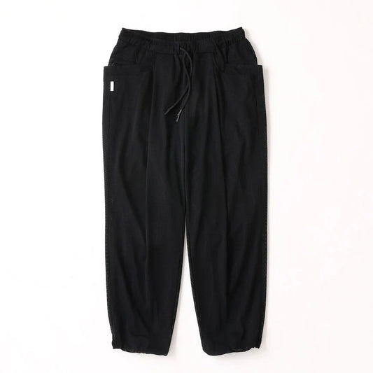 S.F.C WIDE TAPERED EASY PANTS (MESH)