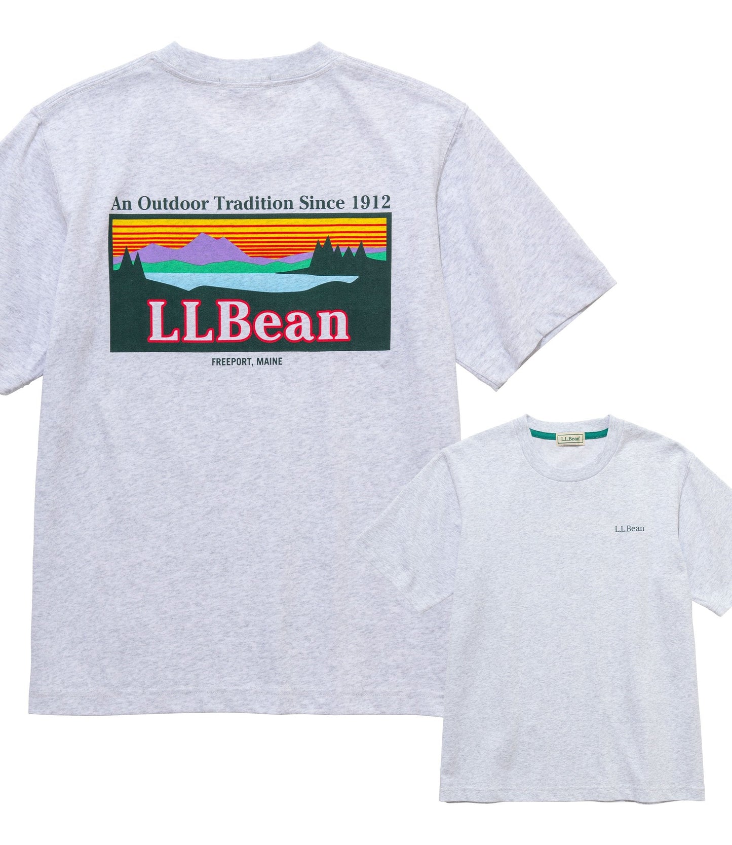 L.L.Bean JAPAN EDITION Women's Bean's Back Katahdin Tee