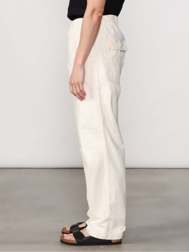 orSlow US ARMY FATIGUE PANTS Ecru