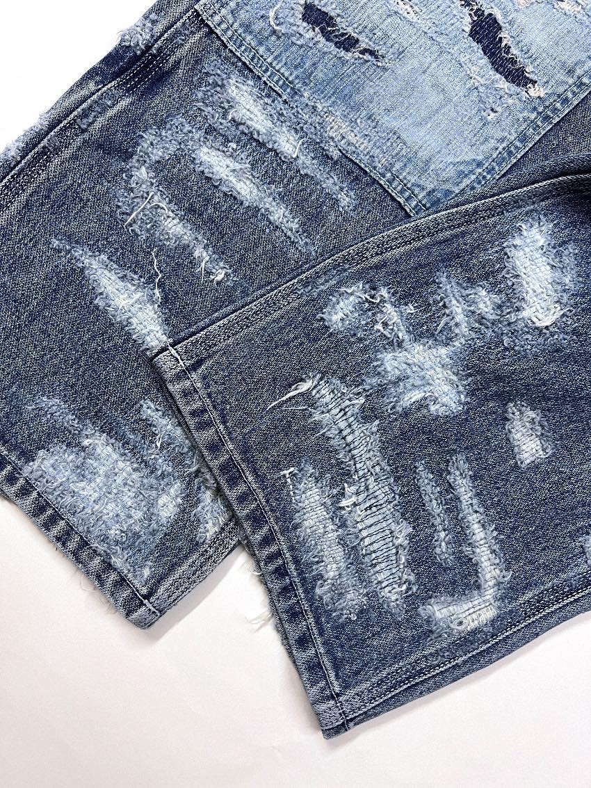 FDMTL DOUBLE KNEE PANTS 20YR WASH