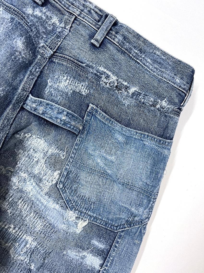 FDMTL DOUBLE KNEE PANTS 20YR WASH