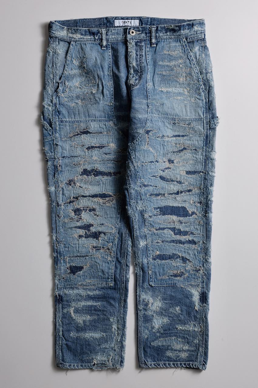 FDMTL DOUBLE KNEE PANTS 20YR WASH