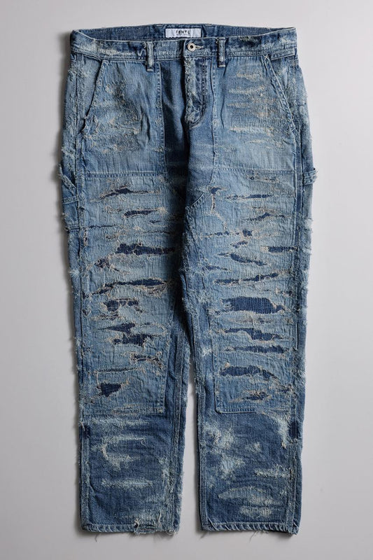 FDMTL DOUBLE KNEE PANTS 20YR WASH