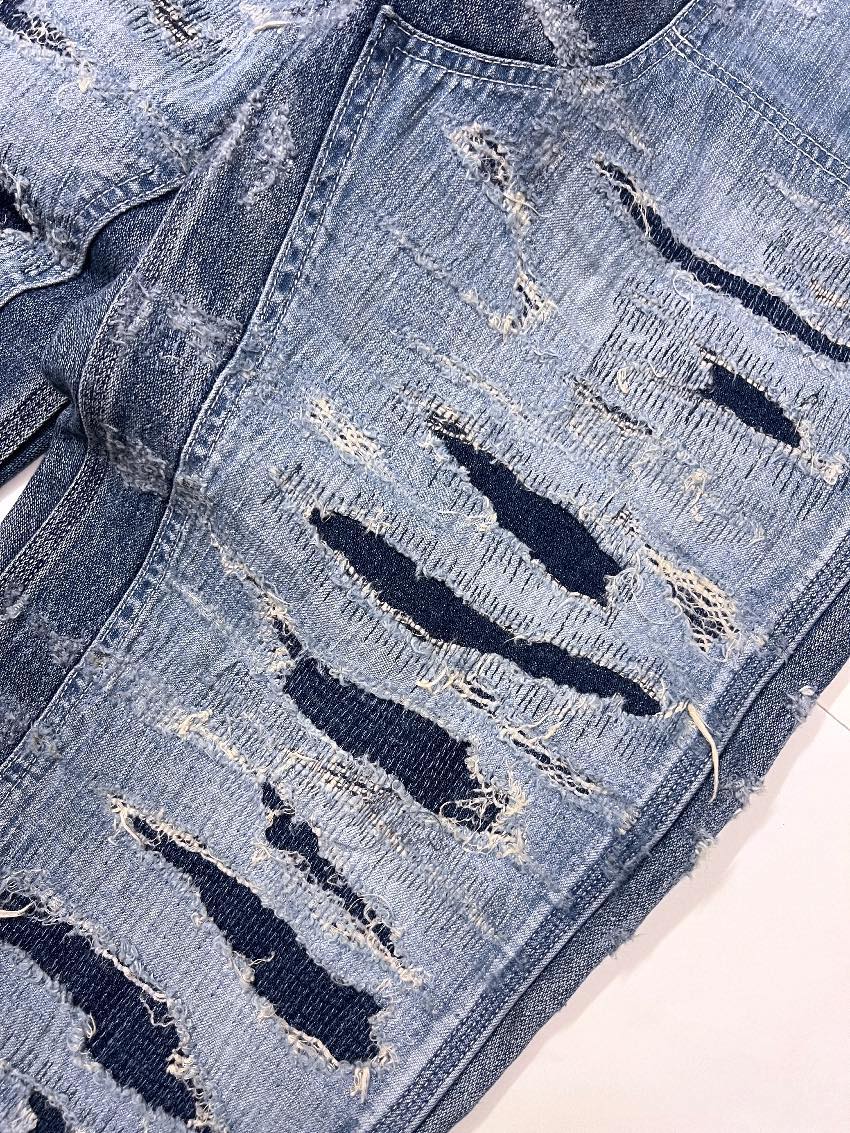 FDMTL DOUBLE KNEE PANTS 20YR WASH