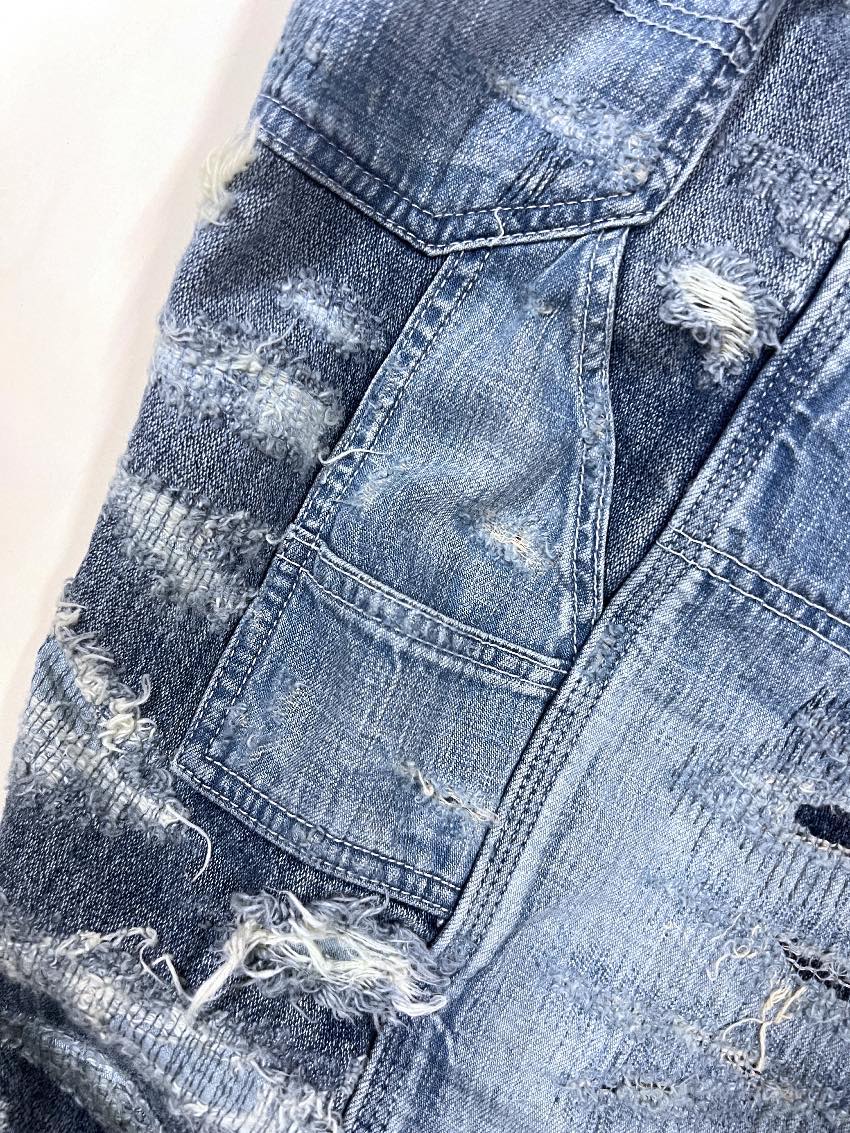 FDMTL DOUBLE KNEE PANTS 20YR WASH