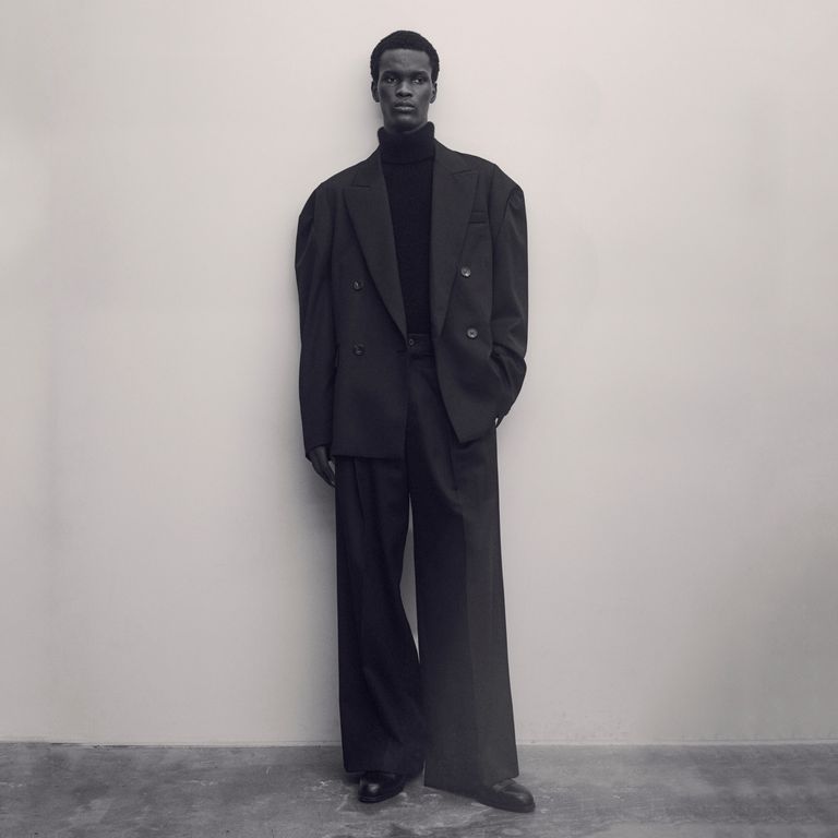 ssstein STRAIGHT TROUSERS