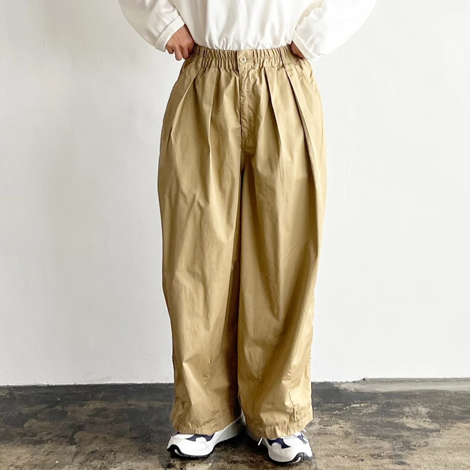 HARVESTY CIRCUS PANTS BURBERRY CLOTH