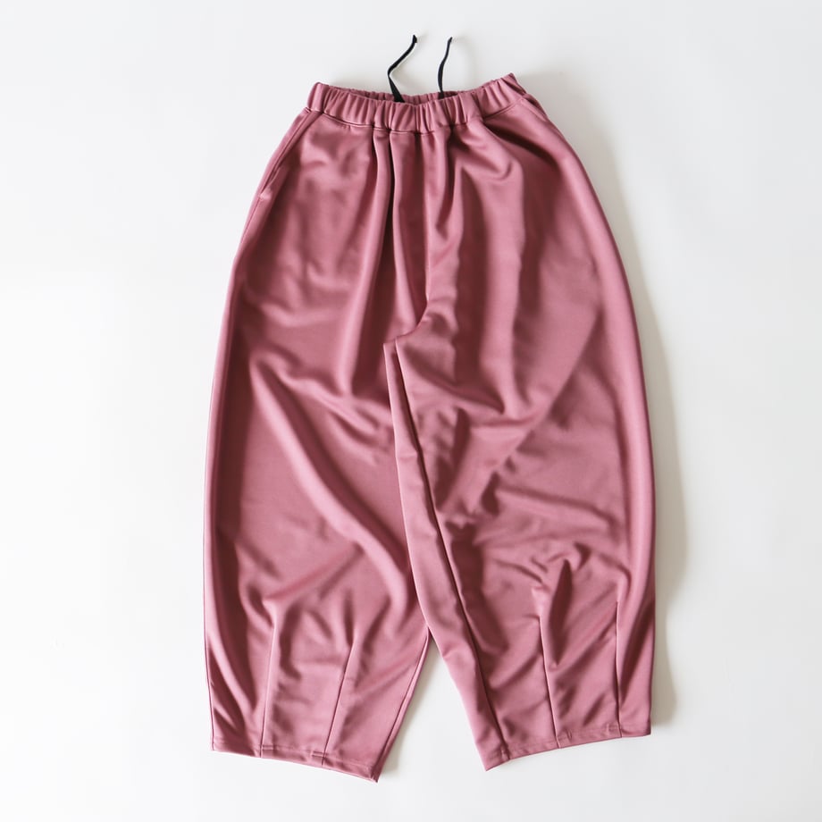 HARVESTY BACK PIQUE JERSEY EASY CIRCUS PANTS