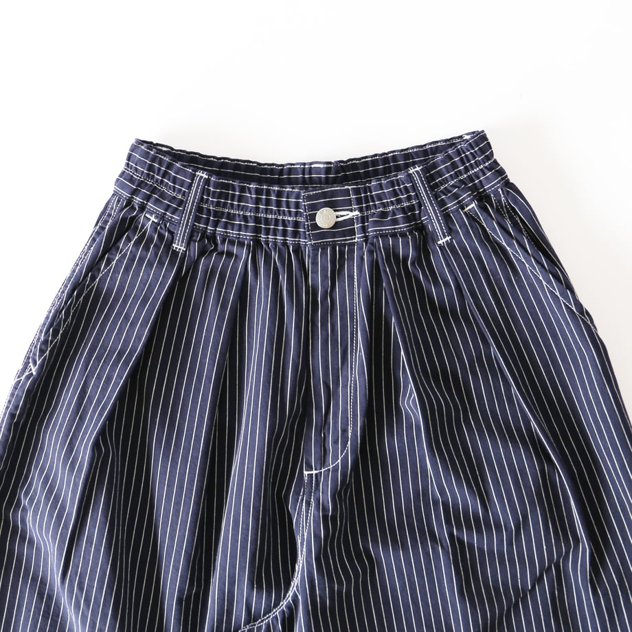 HARVESTY PENCIL STRIPES CIRCUS PANTS