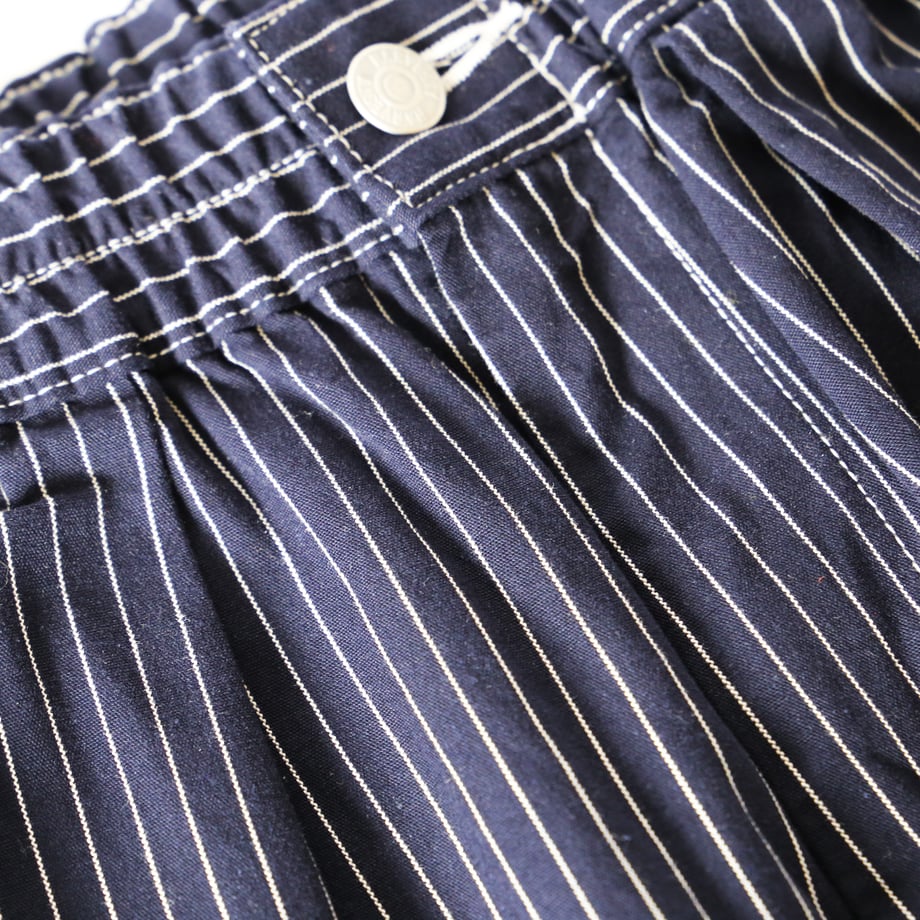 HARVESTY PENCIL STRIPES CIRCUS PANTS