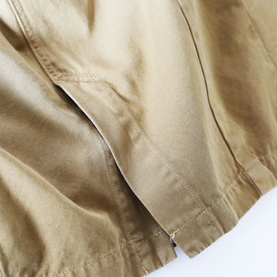 HARVESTY CIRCUS SKIRT CHINO CLOTH